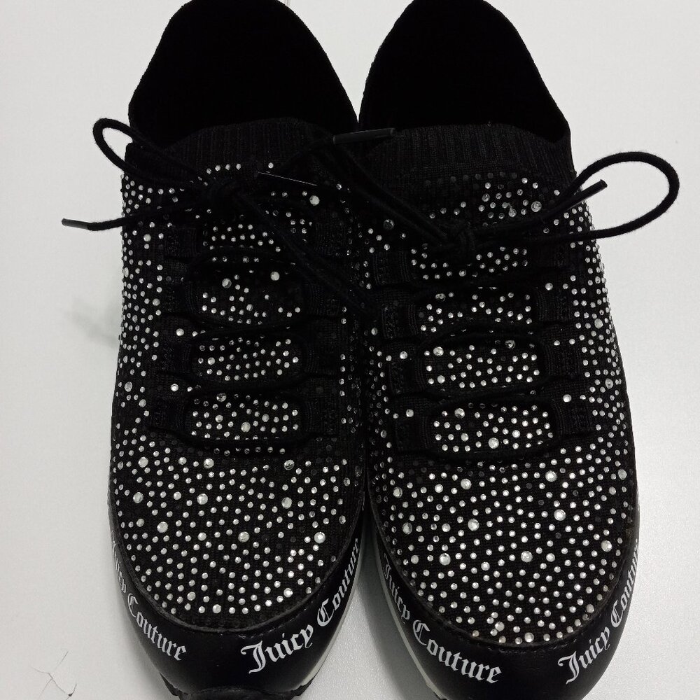 Juicy Couture Bellamy Rhinestone Sneakers | 'Bellamy' Lace up Sneakers Slipons